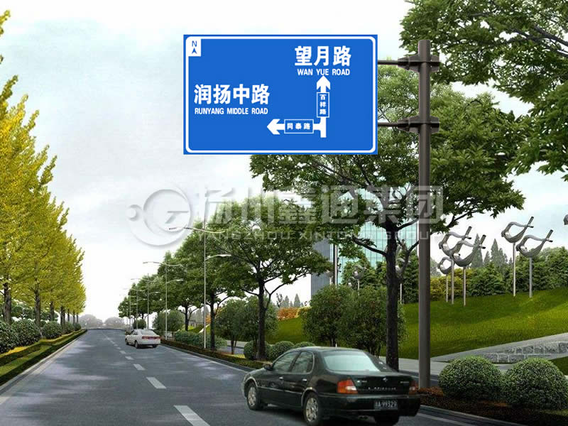 BZG-002，交通標(biāo)志桿，F(xiàn)型交通標(biāo)志桿