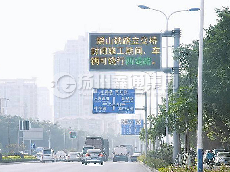 YDP-014，誘導(dǎo)屏桿，信息發(fā)布屏立桿